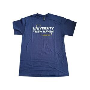 University of New Haven T Shirt Navy Blue Medium NWT
